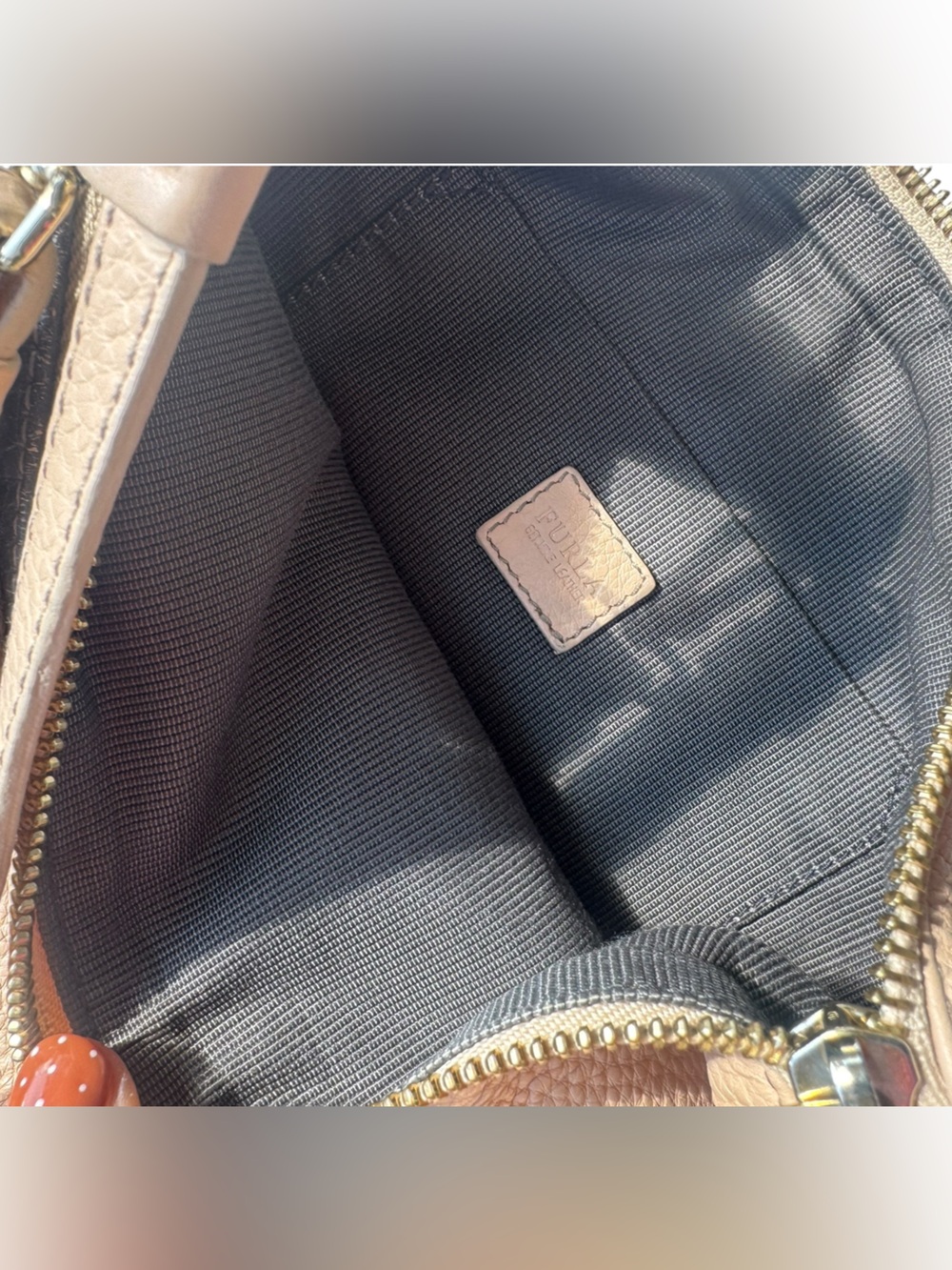 Furla Pebbled Leather Crossbody - Picture 6 of 7